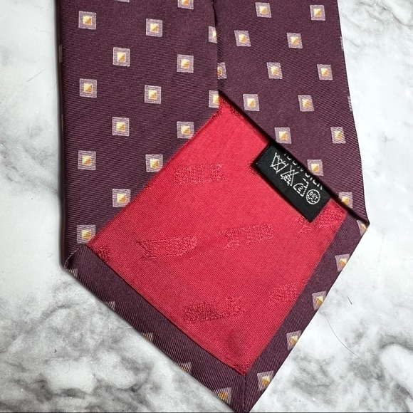 Valentino Paris 100% Silk Tie 3.5" - Picture 5 of 6